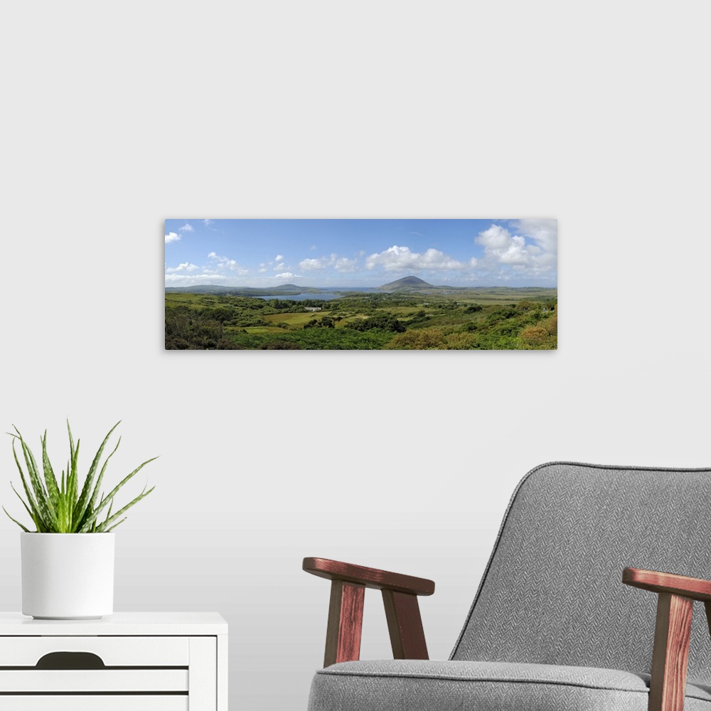 A modern room featuring Connemara National Park, County Galway, Connacht, Republic of Ireland (Eire)