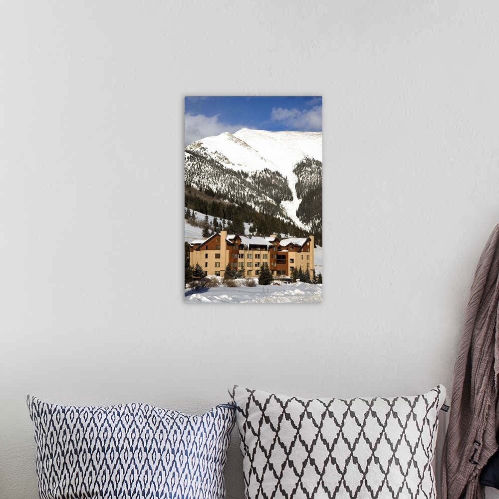 A bohemian room featuring Copper Mountain Ski Resort, Rocky Mountains, Colorado, USA