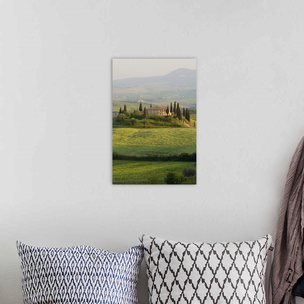 A bohemian room featuring Country house, Il Belvedere, San Quirico d'Orcia, Val d'Orcia, Tuscany, Italy