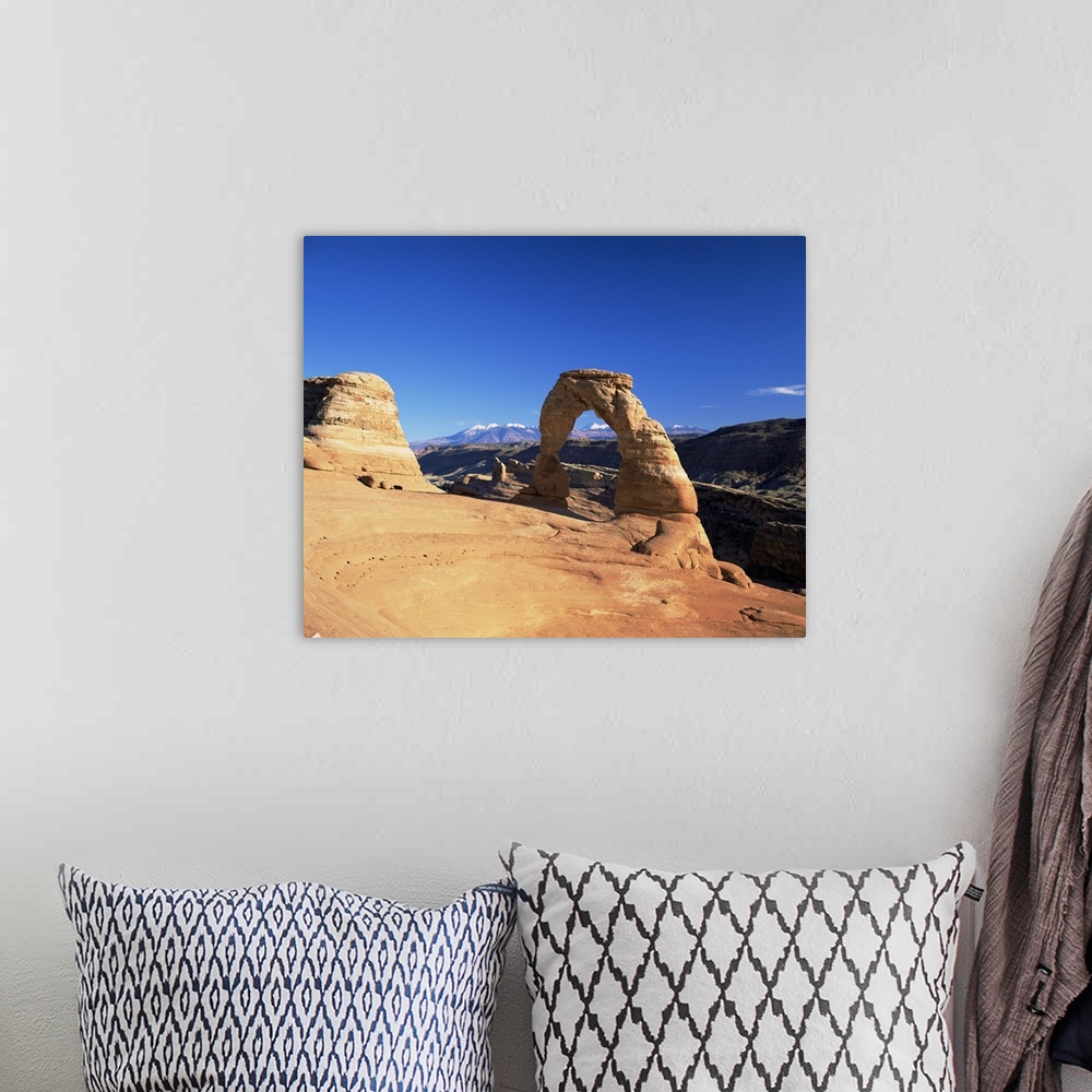 A bohemian room featuring Delicate Arch, Arches National Park, Moab, Utah