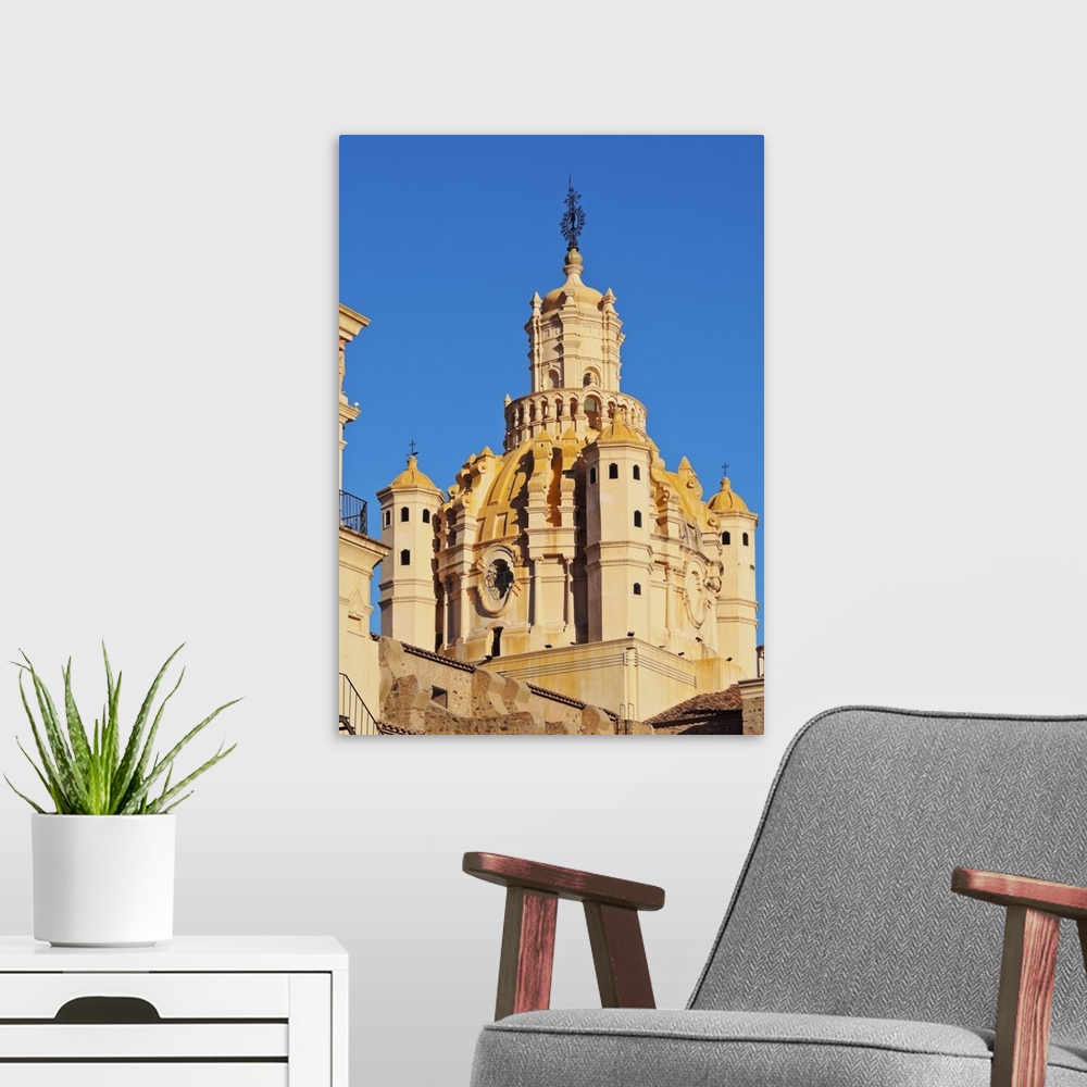 A modern room featuring Detailed view of the Cathedral of Cordoba, Cordoba, Argentina, South America