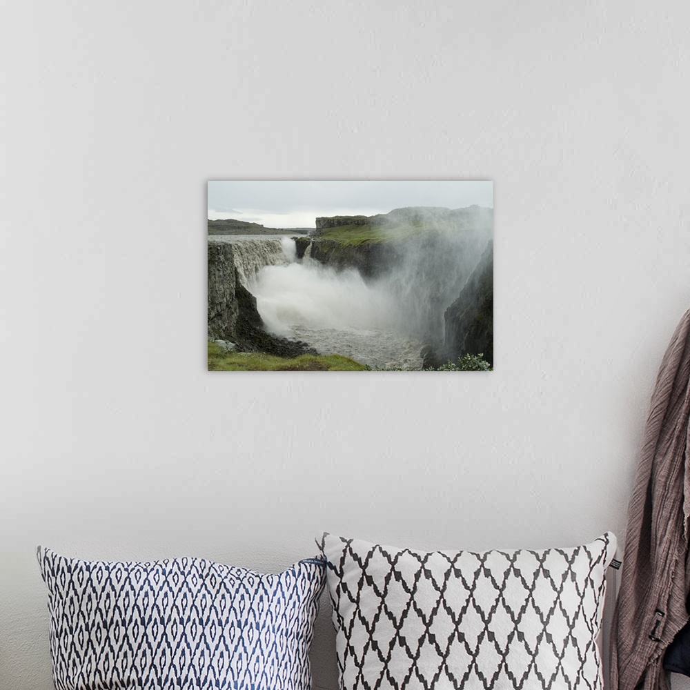 A bohemian room featuring Dettifoss Falls, Iceland