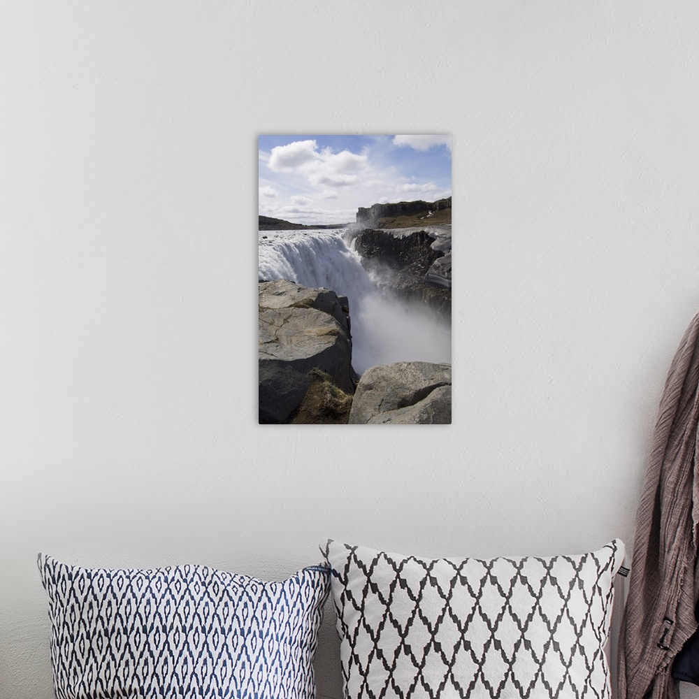 A bohemian room featuring Dettifoss, Iceland