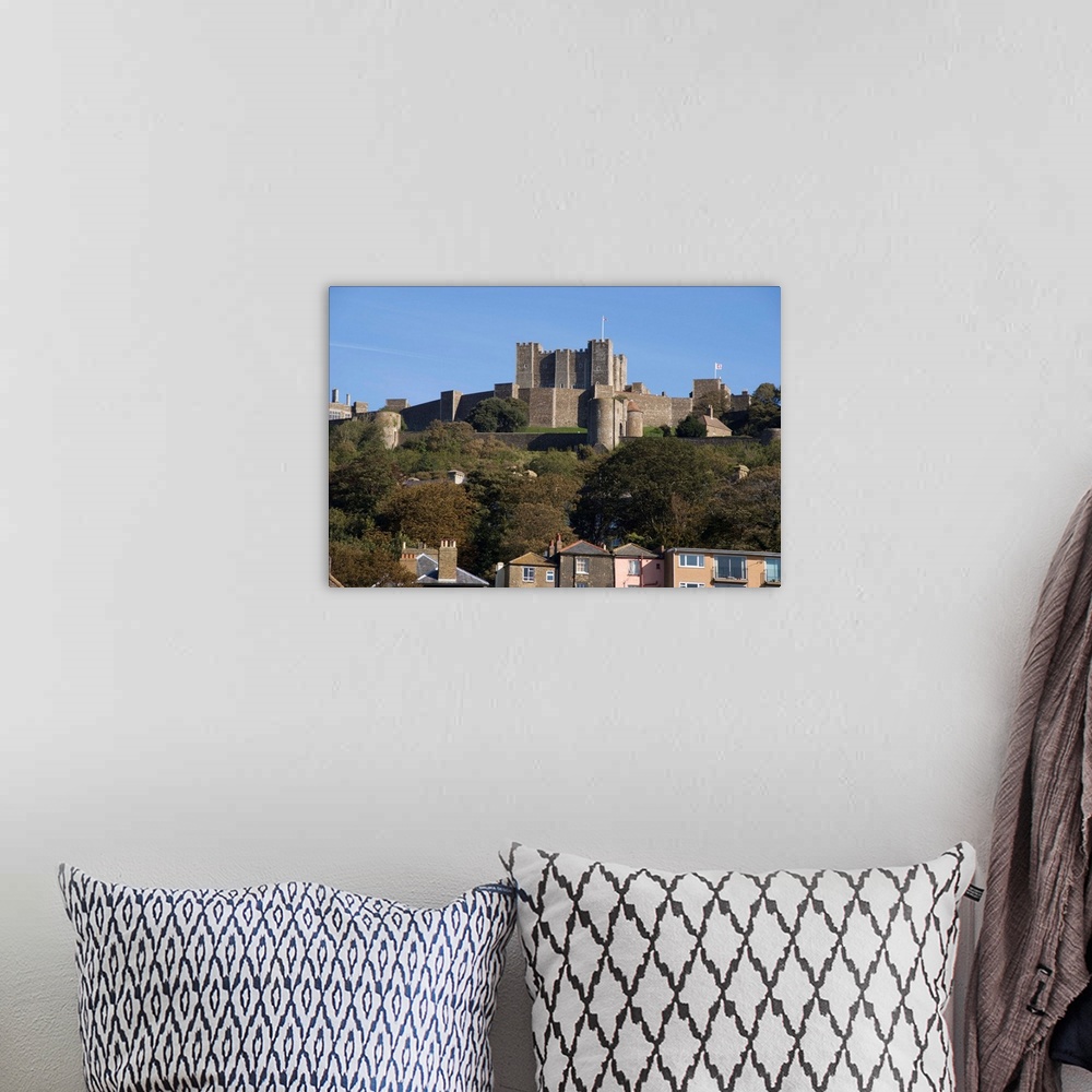 A bohemian room featuring Dover castle, Dover, Kent, England, United Kingdom, Europe