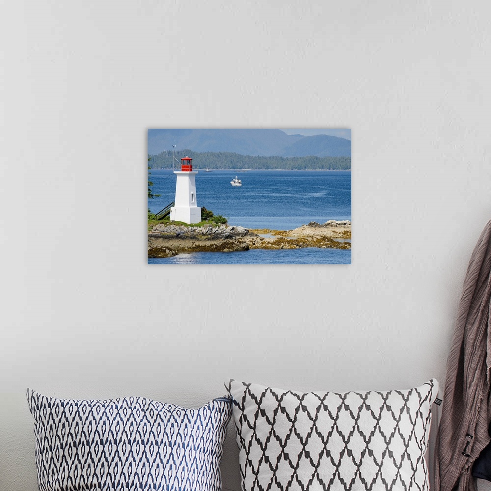 A bohemian room featuring Dryad Point Lightstation, Bella Bella, Inside Passage, British Columbia, Canada