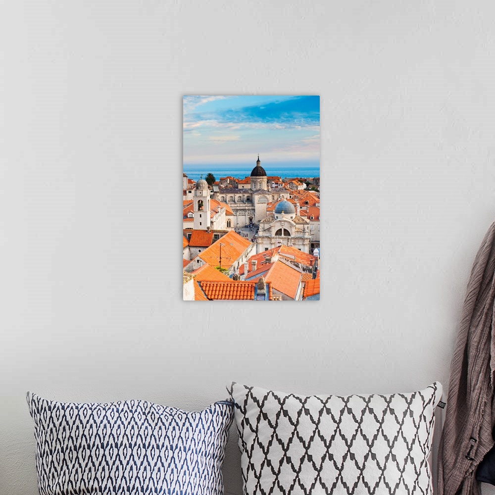 A bohemian room featuring Dubrovnik Cathedral, Dubrovnik Old Town, Dubrovnik, Dalmatian Coast, Croatia