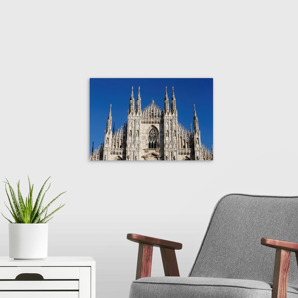 A modern room featuring Duomo, Milan, Lombardy, Italy, Europe.