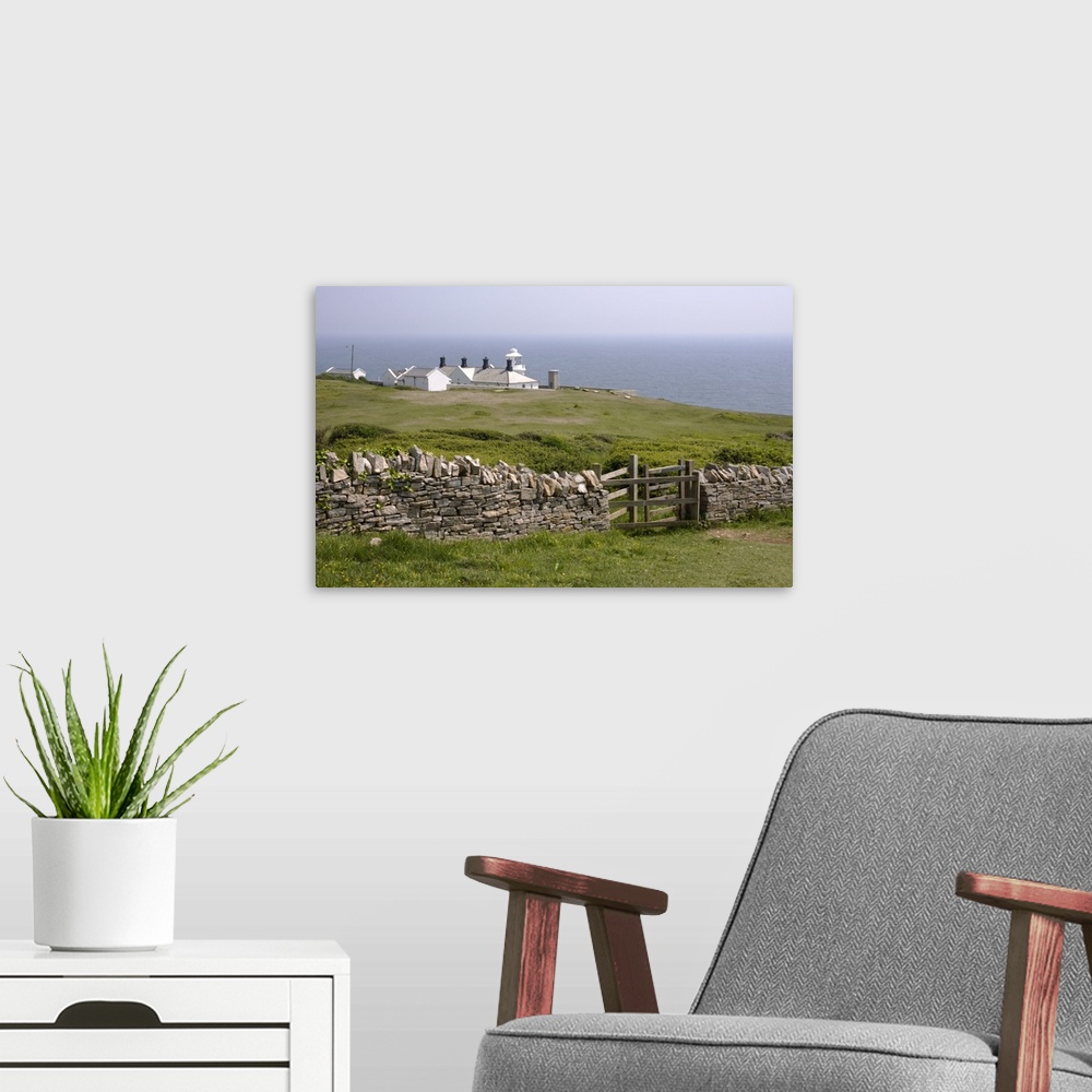 A modern room featuring Durlston Country Park and Lighthouse, Isle of Purbeck, Dorset, England, UK