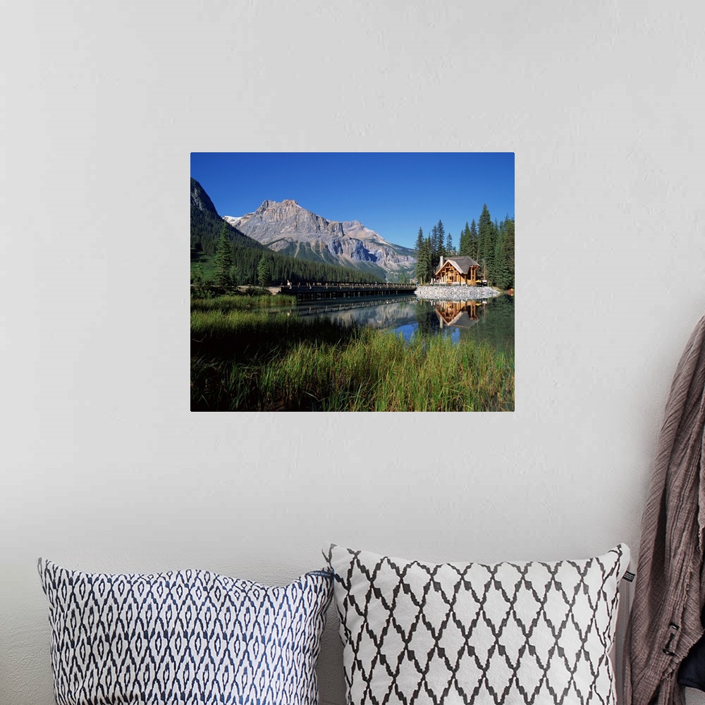 A bohemian room featuring Emerald Lake, Yoho National Park, British Columbia, Canada