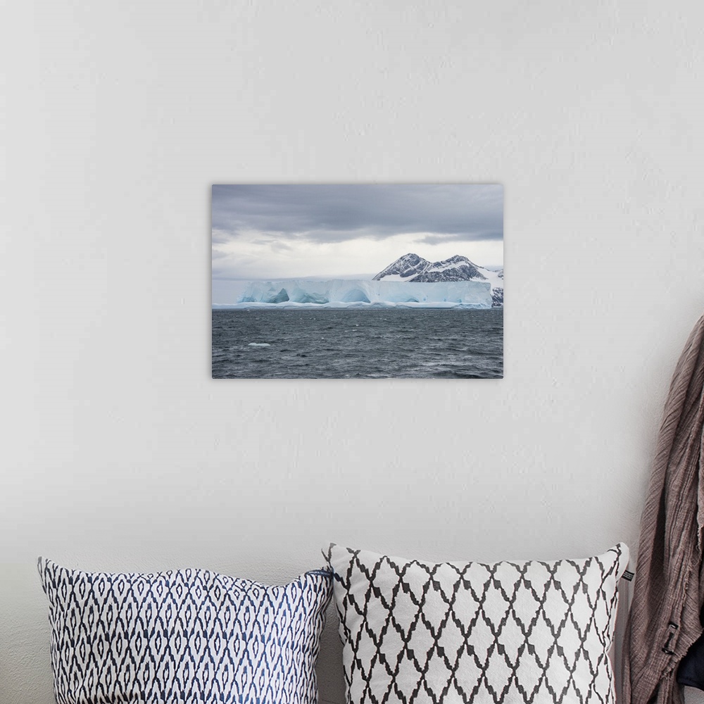 A bohemian room featuring Floating iceberg on Elephant Island, South Shetland Islands, Antarctica, Polar Regions