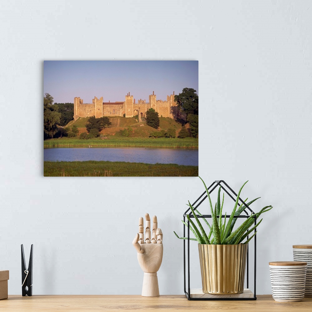 A bohemian room featuring Framlingham Castle, Suffolk, England, United Kingdom, Europe