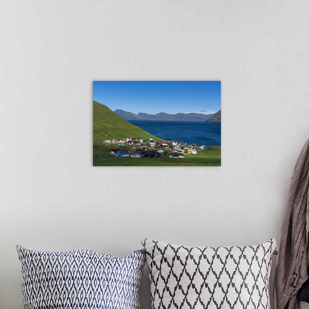 A bohemian room featuring Funningur, Faroe Islands, Denmark, Europe