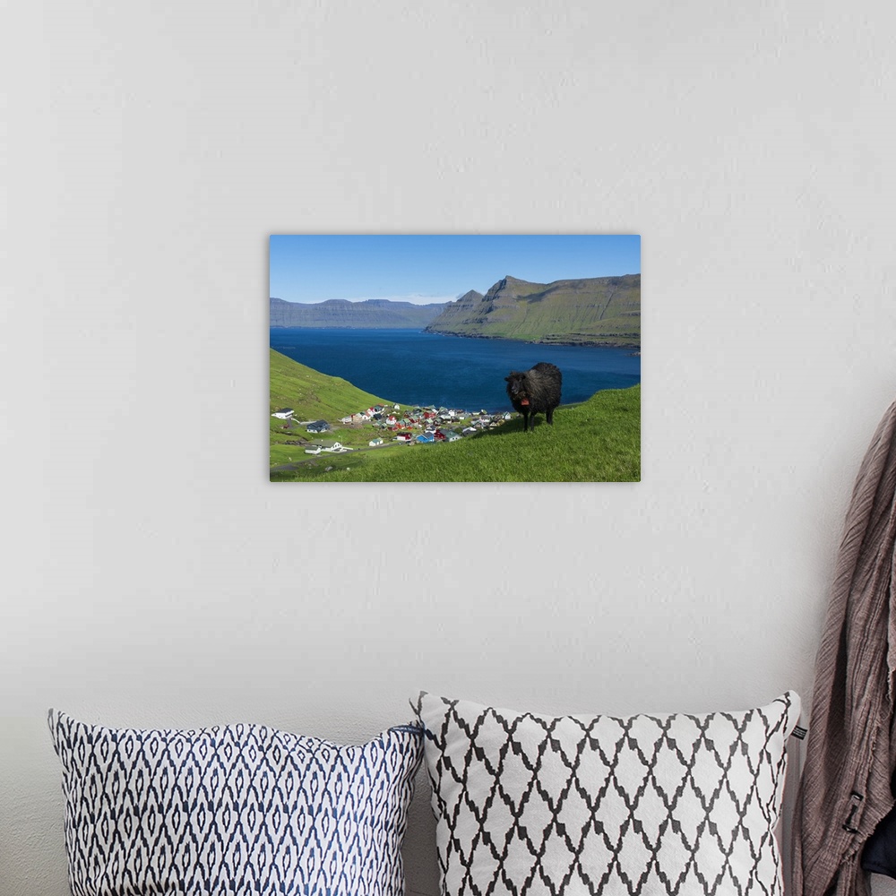 A bohemian room featuring Funningur, Faroe Islands, Denmark, Europe