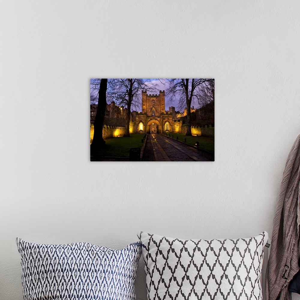 A bohemian room featuring Gatehouse, Durham Castle, University College, Durham, England, UK