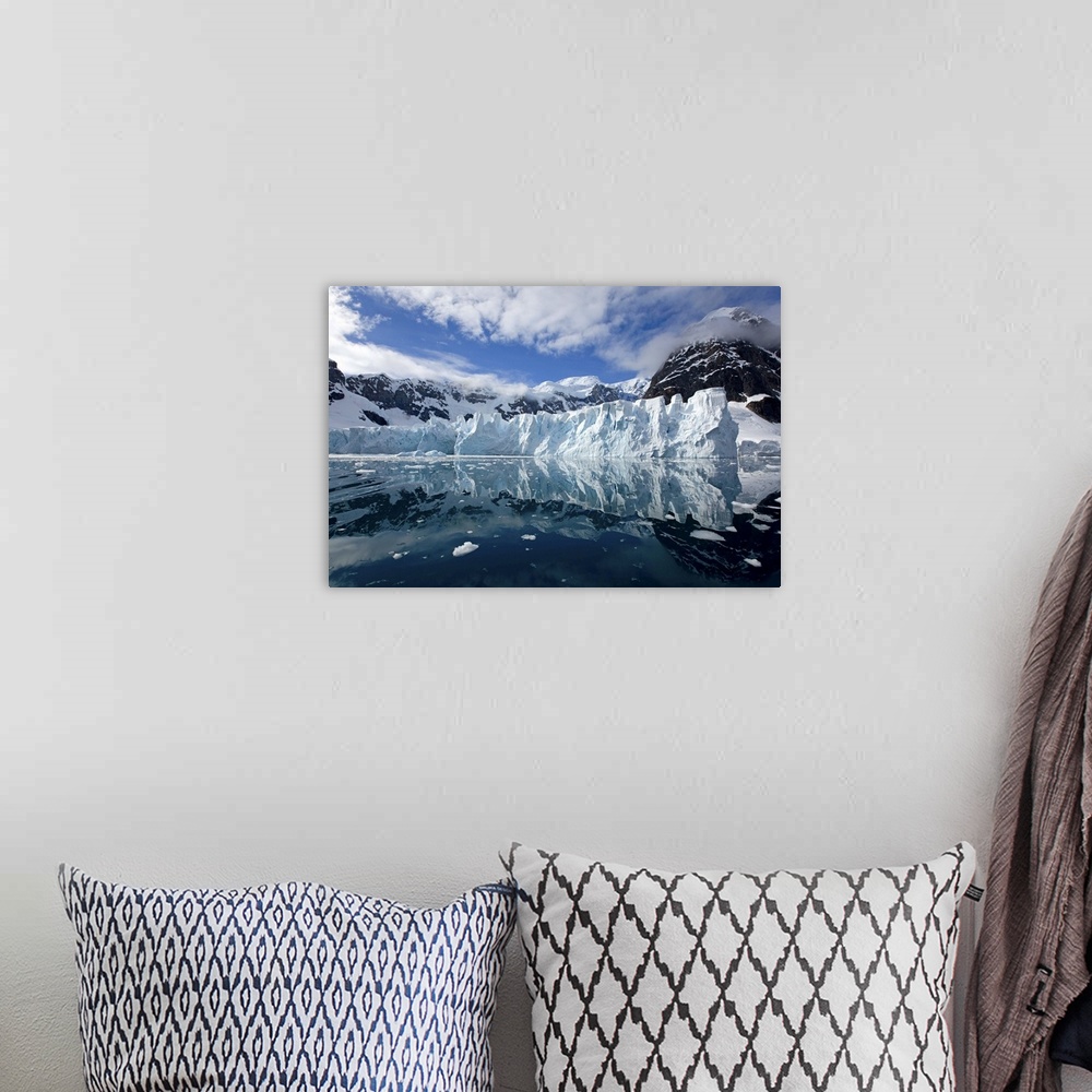A bohemian room featuring Glacier, Paradise Bay, Antarctic Peninsula, Antarctica, Polar Regions