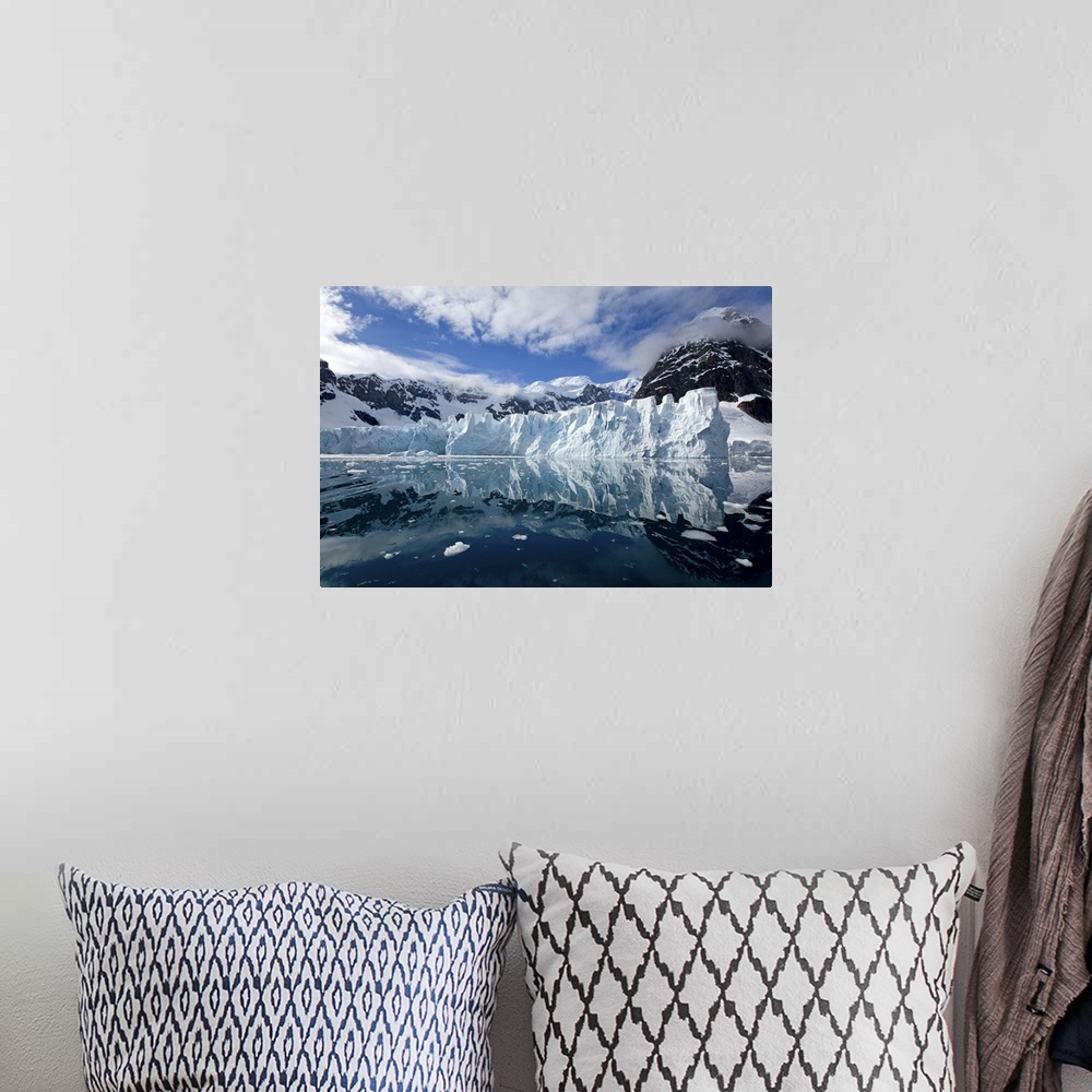 A bohemian room featuring Glacier, Paradise Bay, Antarctic Peninsula, Antarctica, Polar Regions