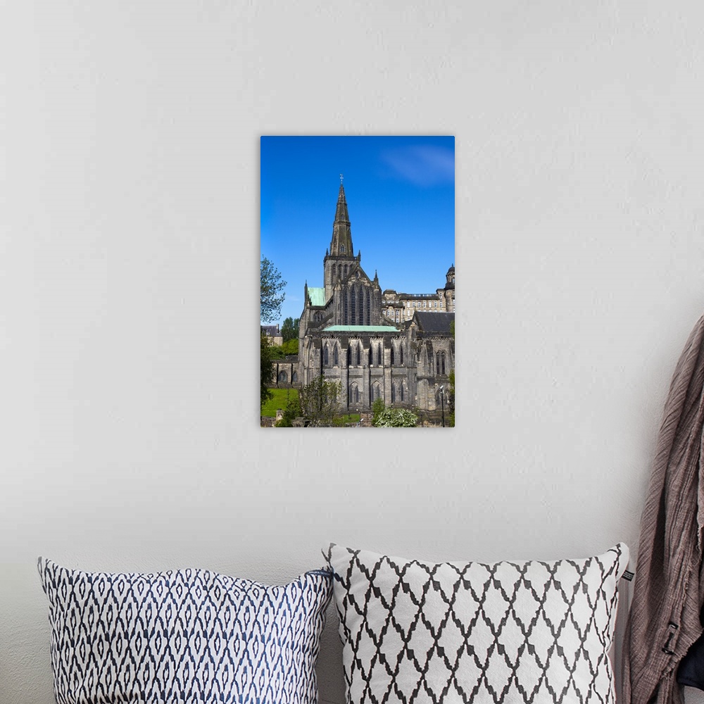 A bohemian room featuring Glasgow Cathedral, Glasgow, Scotland, United Kingdom, Europe