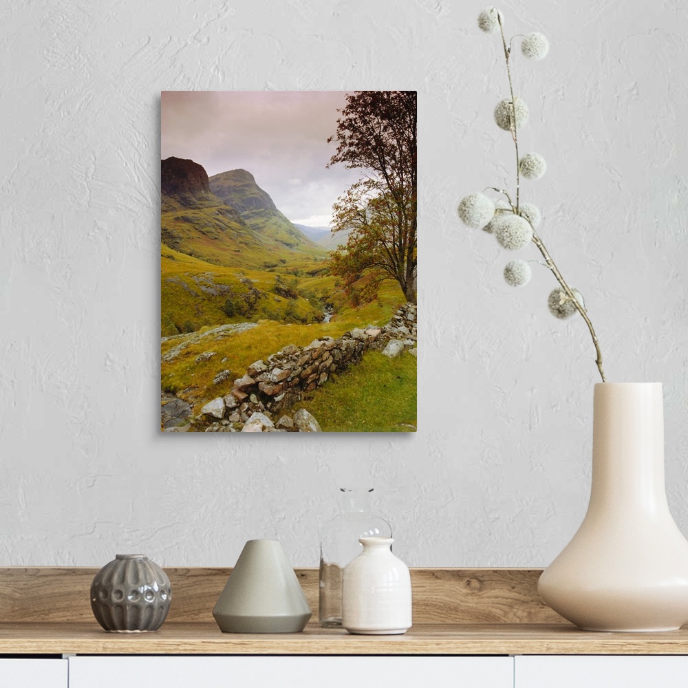 A farmhouse room featuring Glen Coe (Glencoe), Highlands Region, Scotland, UK