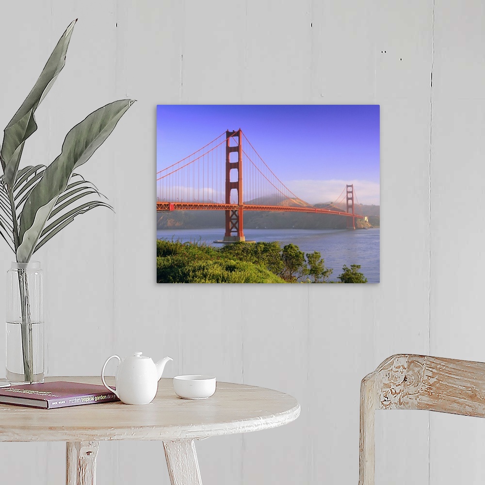 A farmhouse room featuring Golden Gate Bridge, San Francisco, California