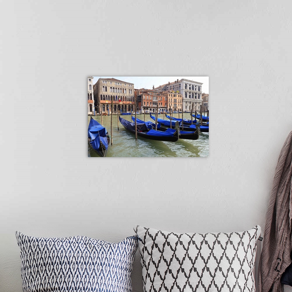A bohemian room featuring Grand Canal, Venice, UNESCO World Heritage Site, Veneto, Italy, Europe