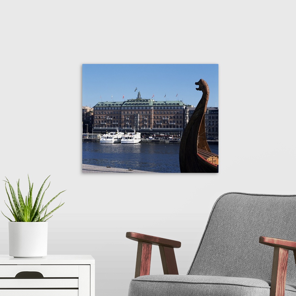 A modern room featuring Grand Hotel, Stockholm, Sweden, Scandinavia