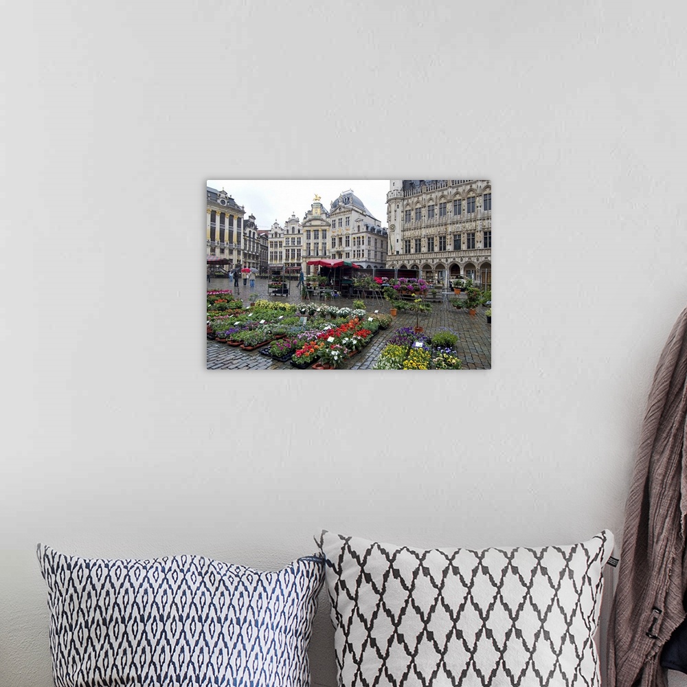 A bohemian room featuring Grand Place, Brussels, Belgium