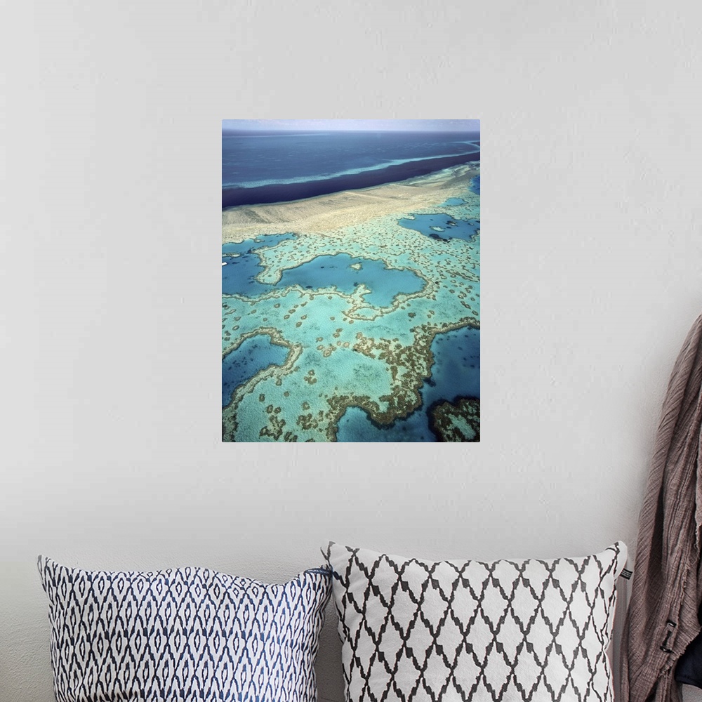 A bohemian room featuring Great Barrier Reef, UNESCO World Heritage Site, Queensland, Australia, Pacific