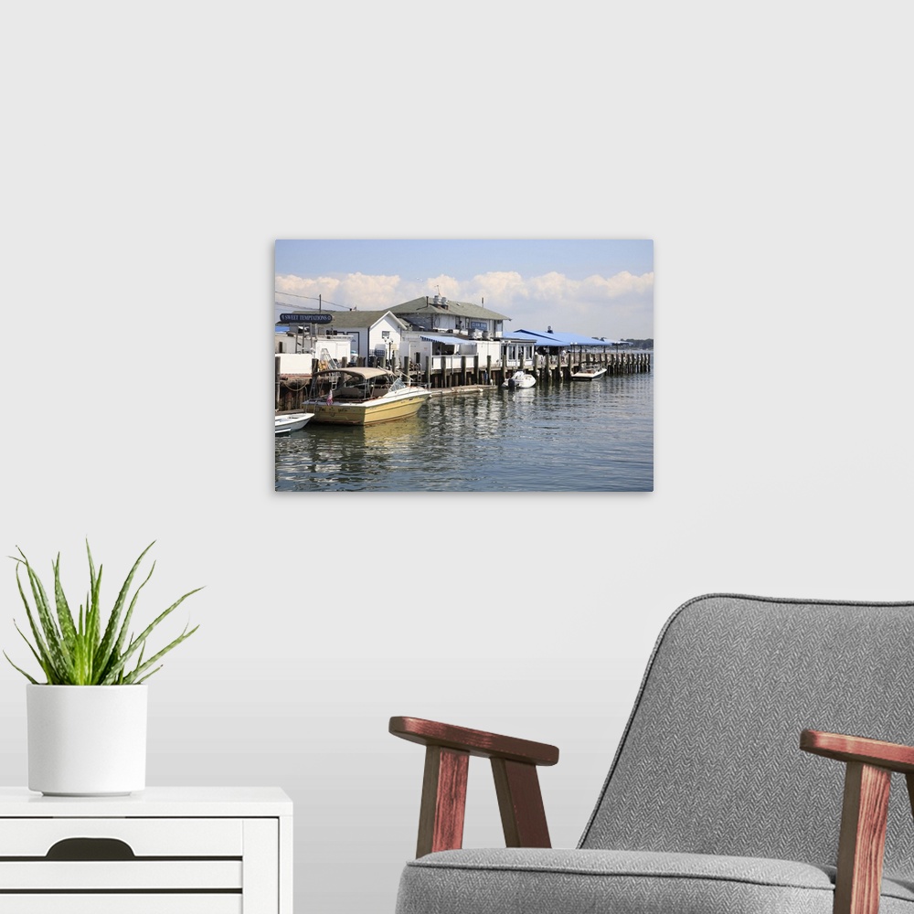 A modern room featuring Harbor, Shelter Island Sound, Greenport, Long Island, North Fork, New York