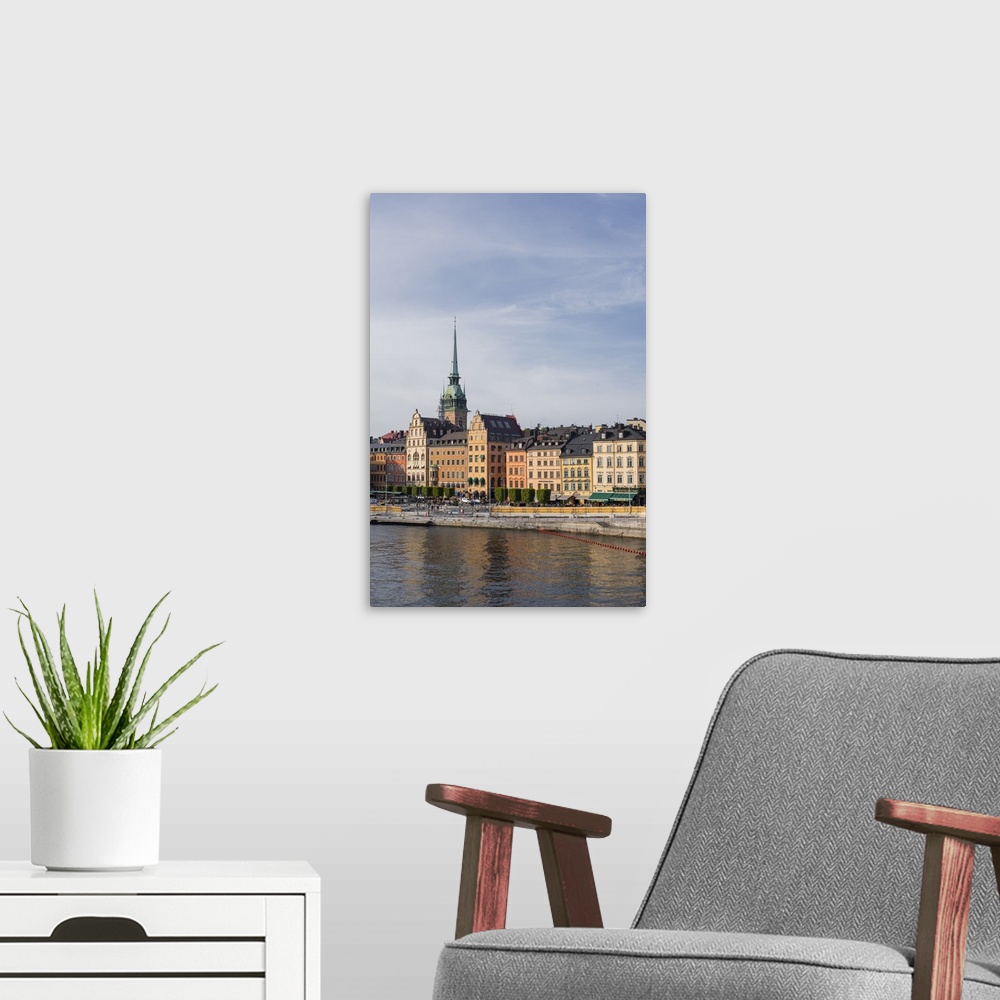 A modern room featuring Historic architecture in Gamla Stan, Stockholm, Sweden, Scandinavia, Europe