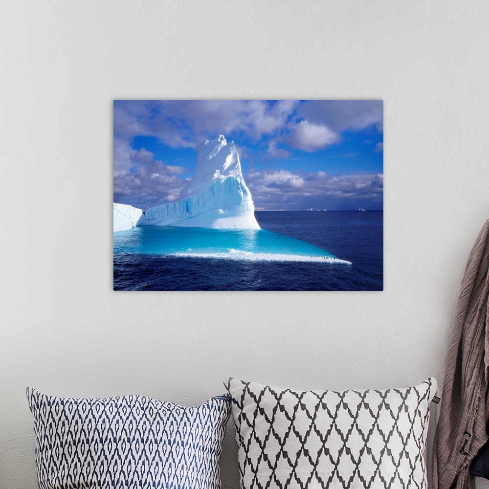 A bohemian room featuring Iceberg, Antartica.