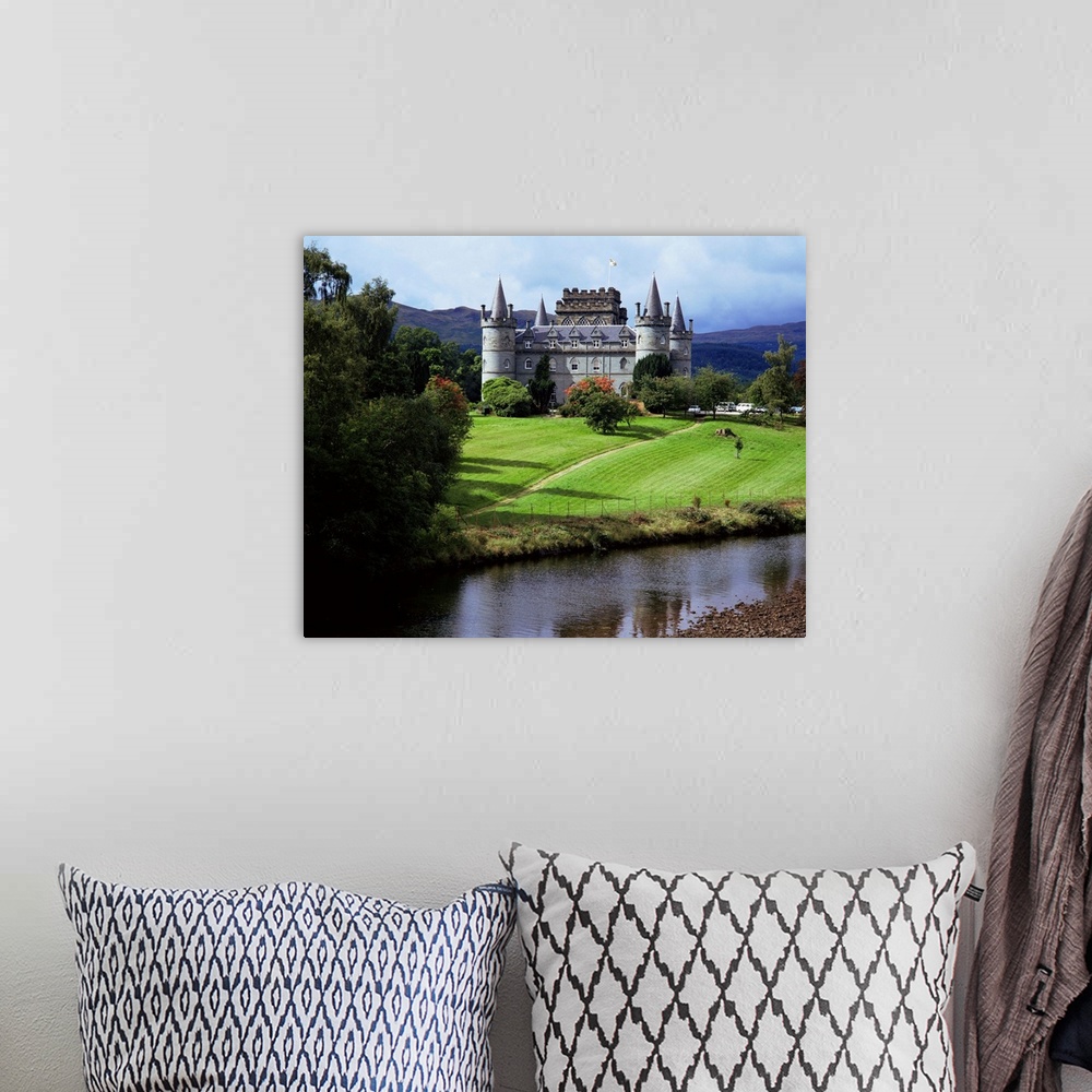 A bohemian room featuring Inveraray Castle, Argyll, Highland region, Scotland