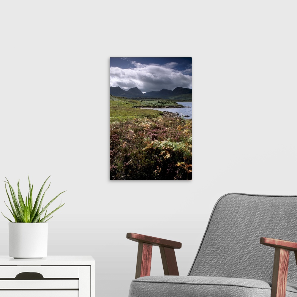 A modern room featuring Inverpolly Nature Reserve, Sutherland, Highland region, Scotland, UK
