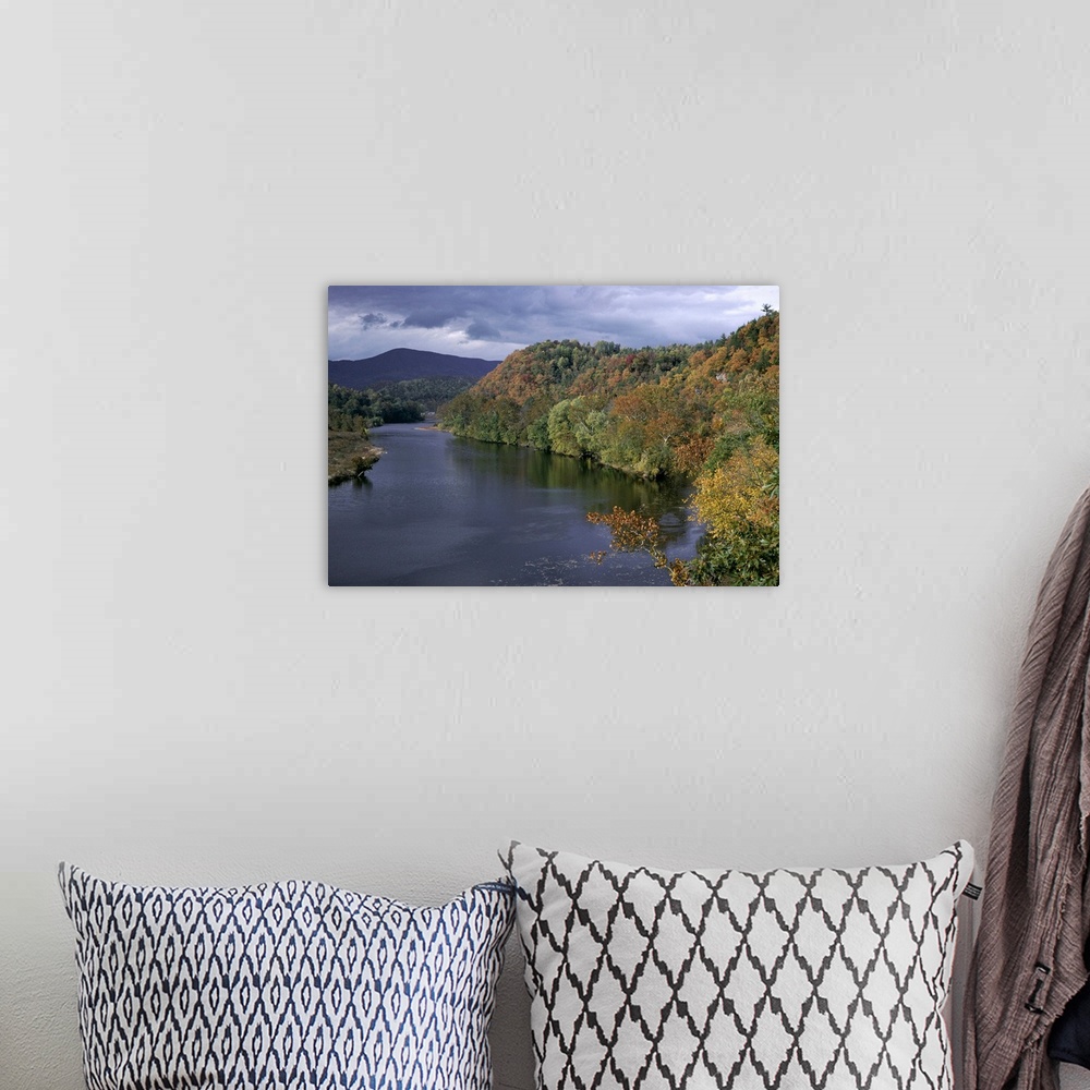A bohemian room featuring James River, Blue Ridge Parkway, Virginia, USA