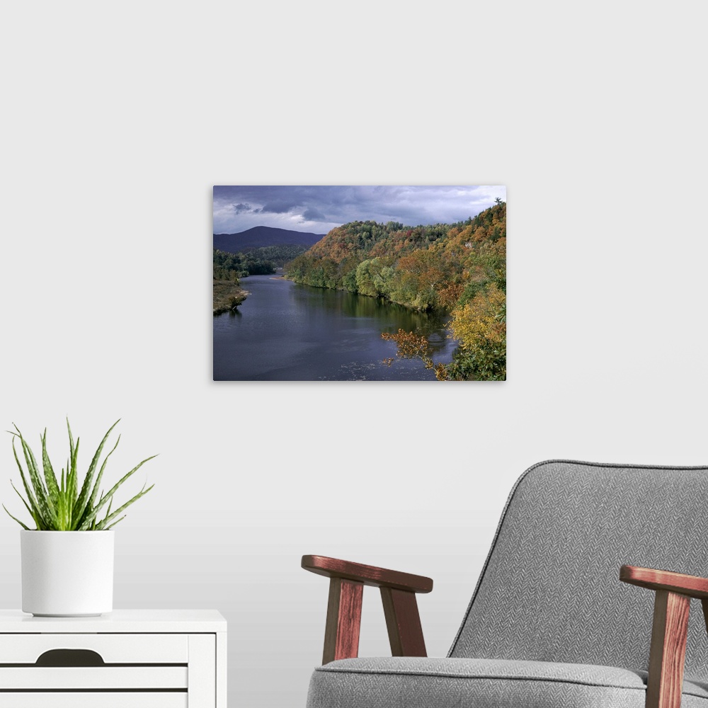 A modern room featuring James River, Blue Ridge Parkway, Virginia, USA