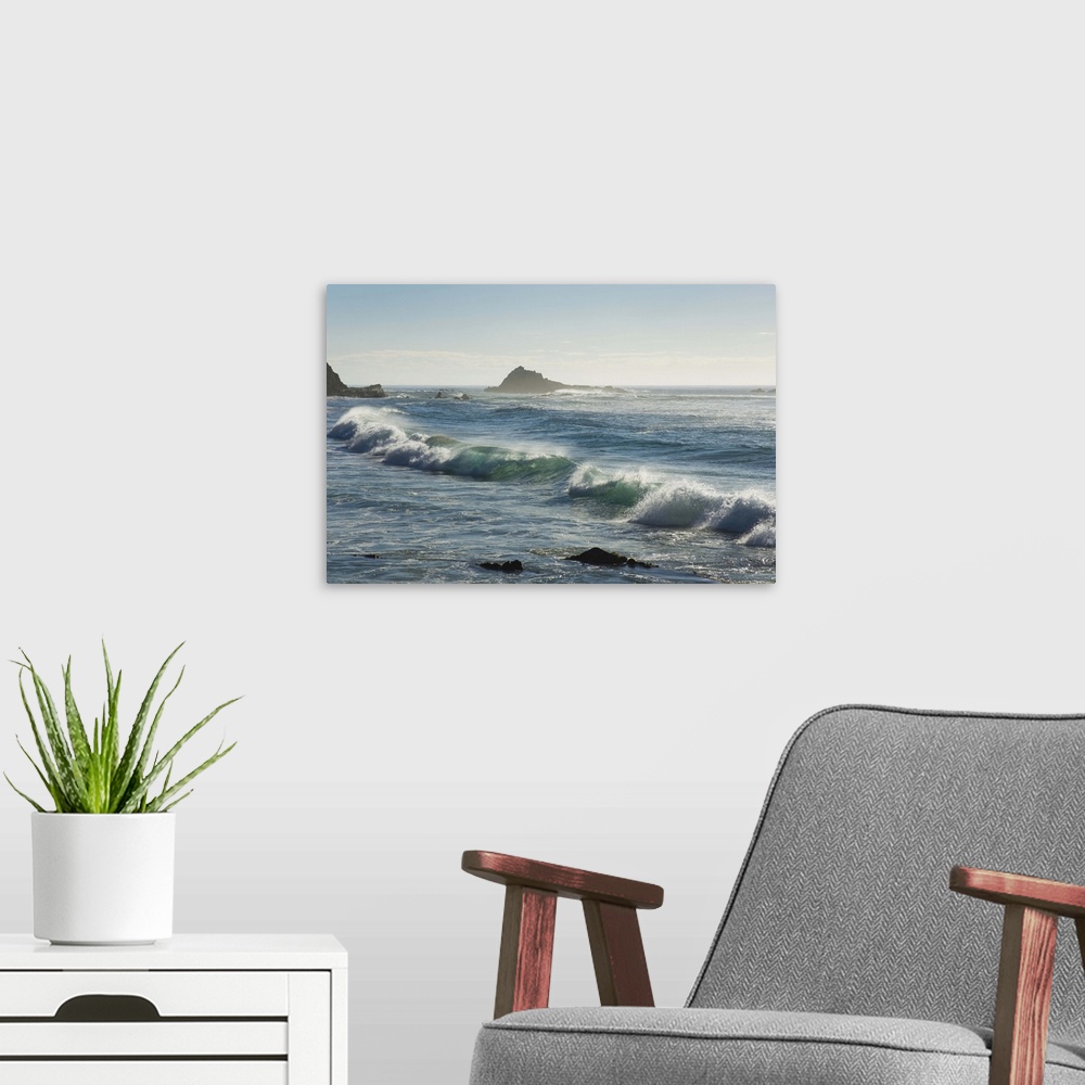 A modern room featuring Kings Beach, Broken Head National Reserve, Byron Bay, New South Wales, Australia