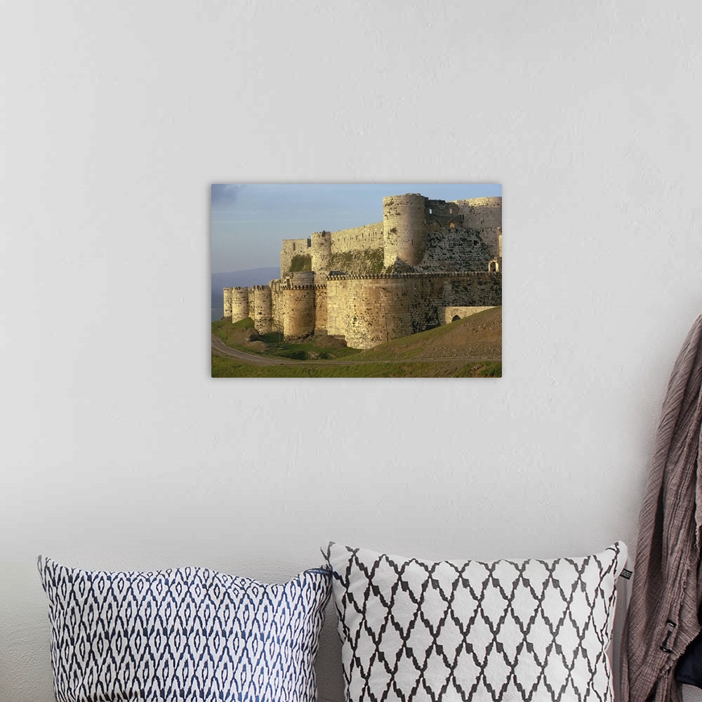 A bohemian room featuring Krak des Chevaliers, Syria, Middle East