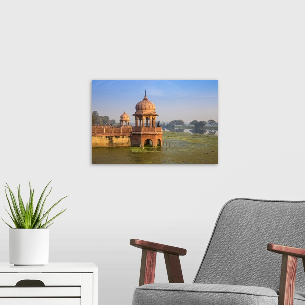 A modern room featuring Kuria Ghat Park, Lucknow, Uttar Pradesh, India, Asia