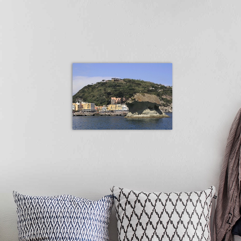 A bohemian room featuring Lacco Ameno, island of Ischia, Campania, Italy, Mediterranean