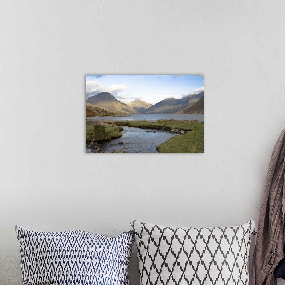 A bohemian room featuring Lake Wastwater, Lake District National Park, Cumbria, England