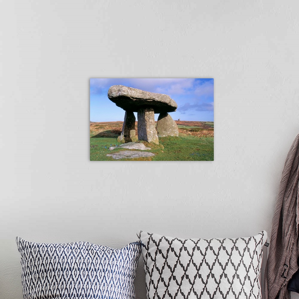 A bohemian room featuring Lanyon Quoit, near Madron, Cornwall, England, United Kingdom, Europe