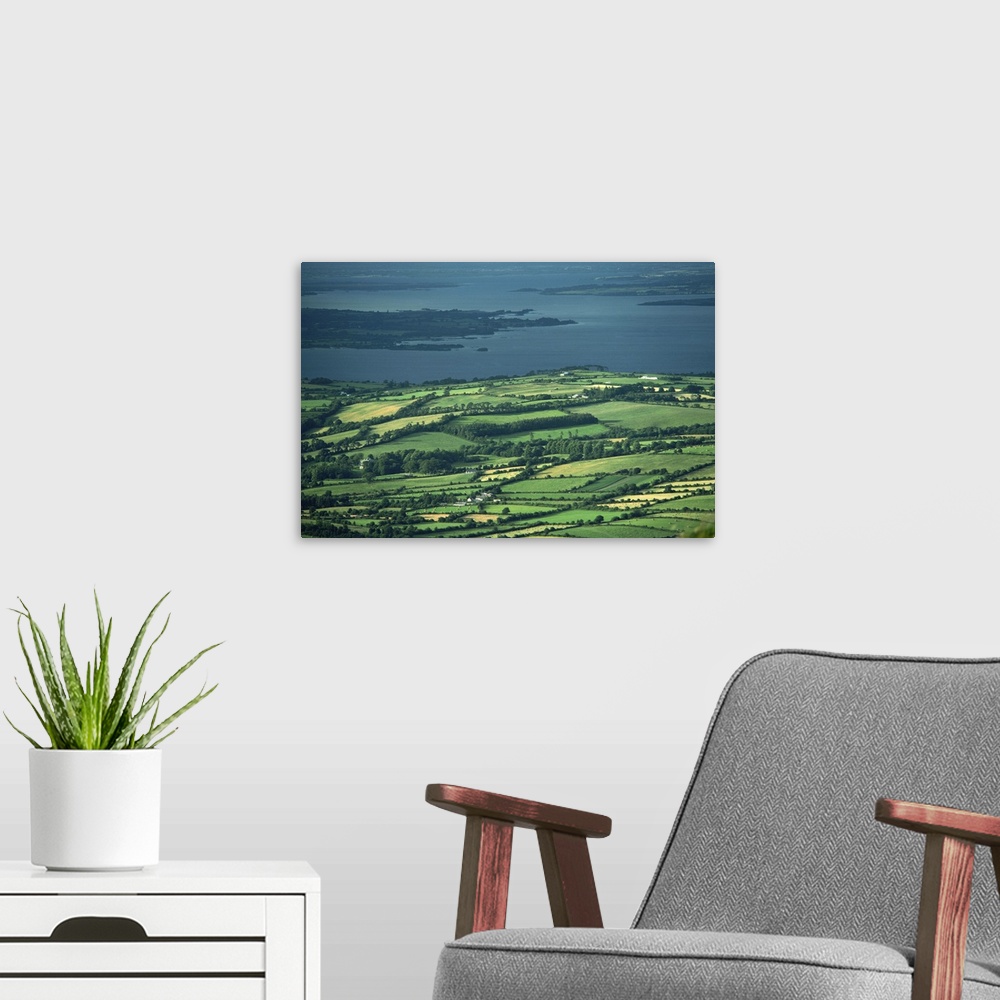 A modern room featuring Leitrim, Daura, Shannon River, County Leitrim, Connacht, Republic of Ireland, Europe