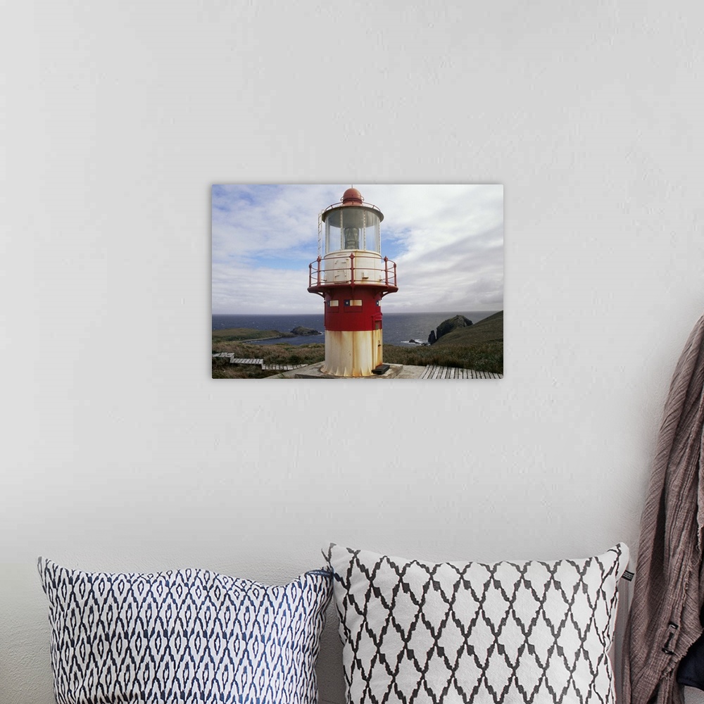 A bohemian room featuring Lighthouse, Cape Horn Island, Chile, South America