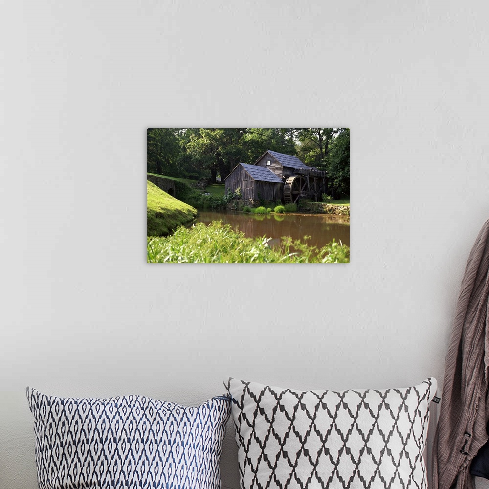 A bohemian room featuring Mabry Mill, Blue Ridge Parkway, south Appalachian Mountains, Virginia