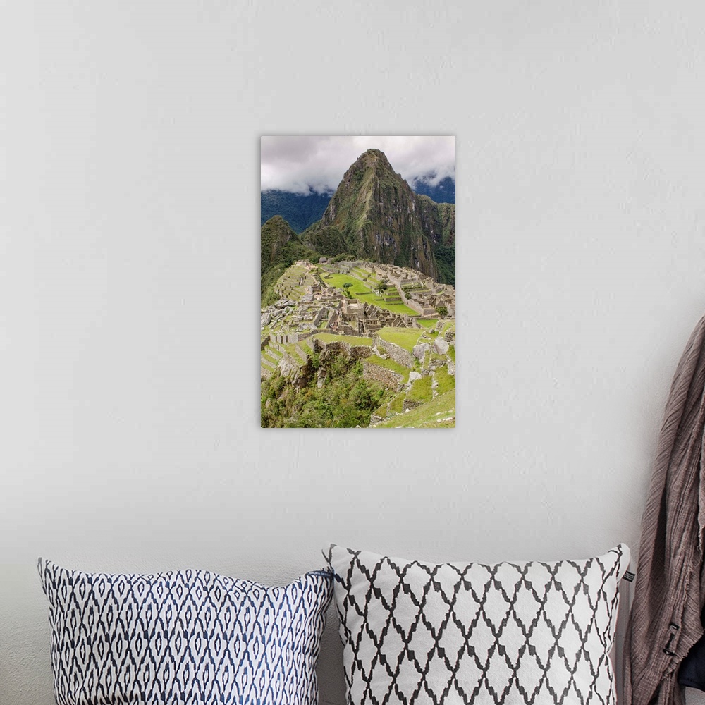 A bohemian room featuring Machu Picchu, near Aguas Calientes, Peru, South America
