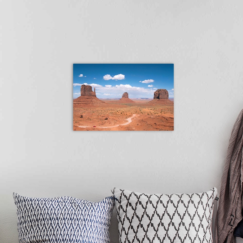 A bohemian room featuring Monument Valley Navajo Tribal Park, Utah, USA