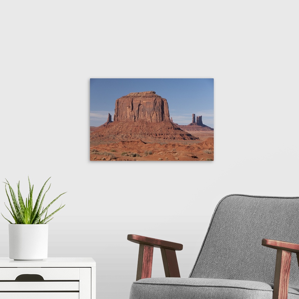 A modern room featuring Monument Valley Navajo Tribal Park, Utah, USA