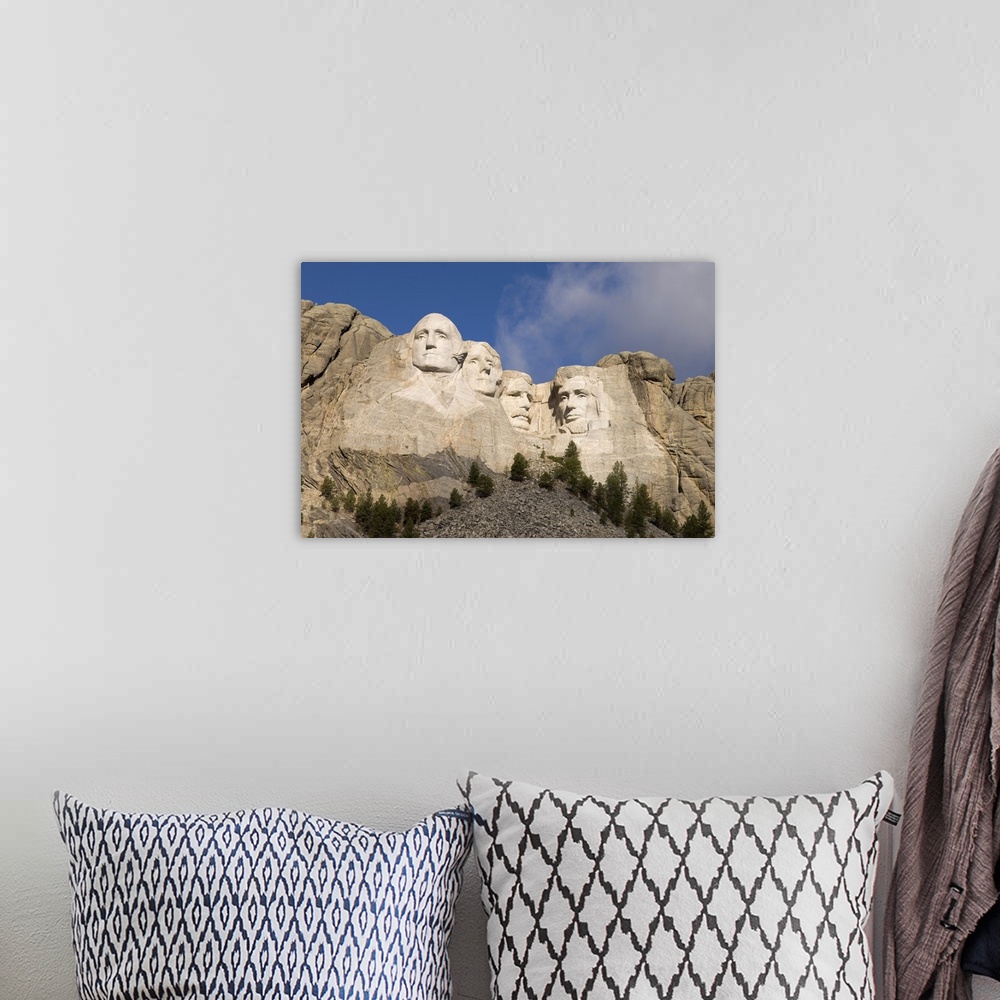 A bohemian room featuring Mount Rushmore, Keystone, Black Hills, South Dakota
