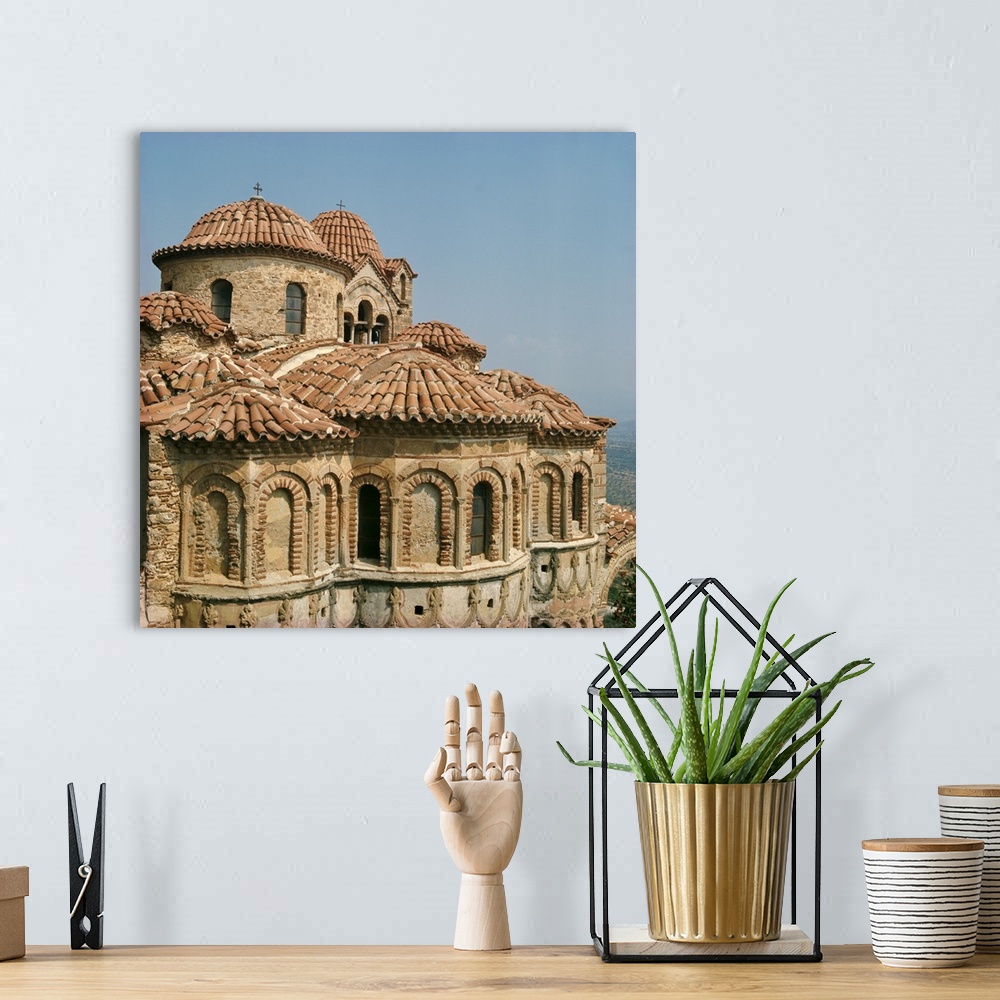 A bohemian room featuring Mystras, Greece, Europe