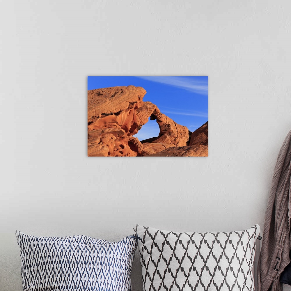 A bohemian room featuring Natural Arch, Valley of Fire State Park, Overton, Nevada