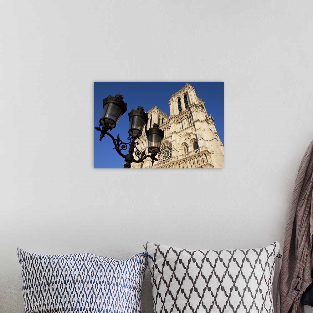 A bohemian room featuring Notre Dame de Paris, Ile de la Cite, Paris, France, Europe